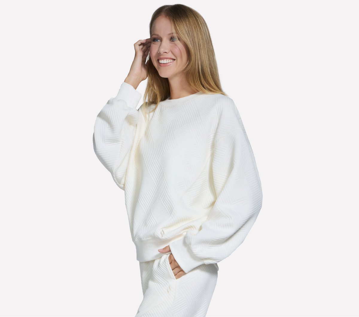 Downtown Cozy Fit Long Sleeve Crew / Skechers Women
