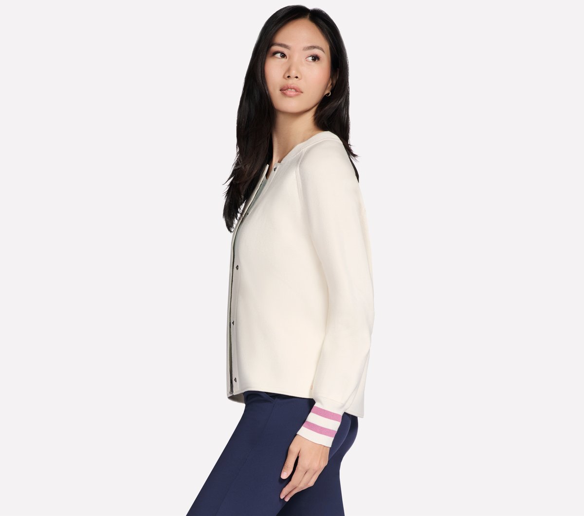 GO WALK Reflection Sweater Bomber / Skechers Women