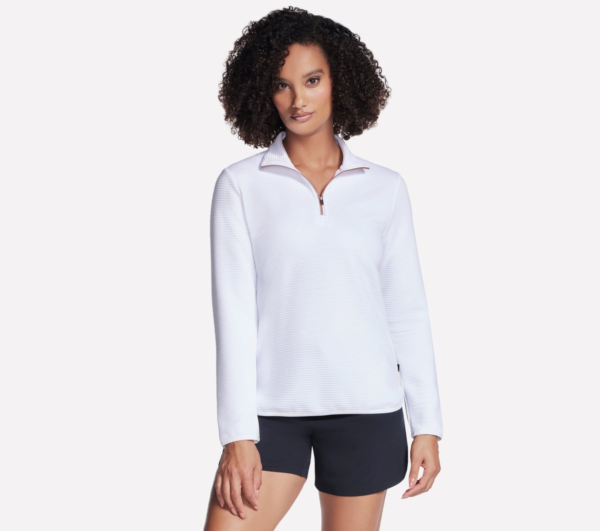 Soft Knit Ottoman 1/4 Zip / Skechers Women