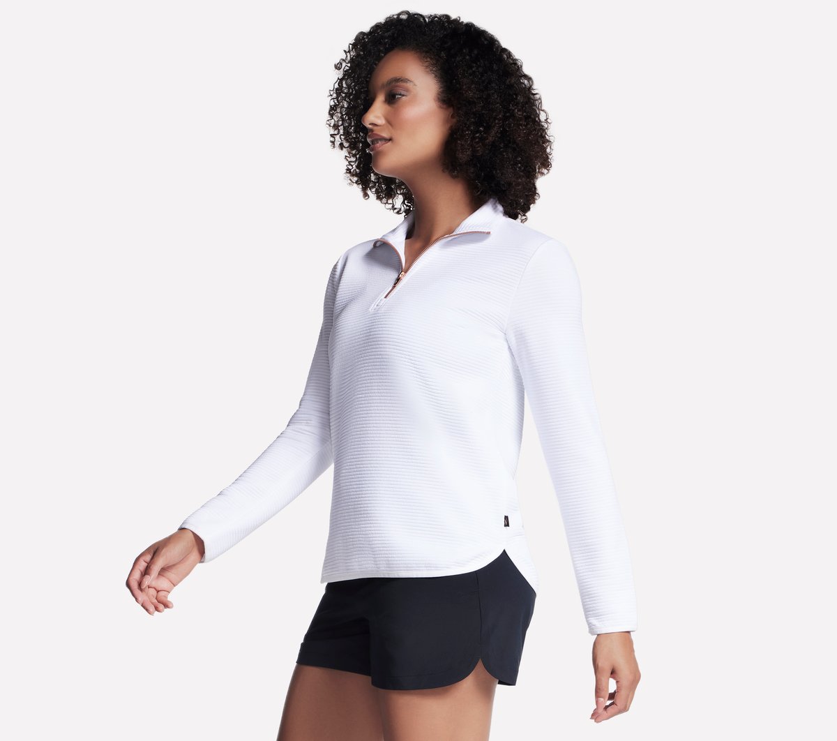 Soft Knit Ottoman 1/4 Zip / Skechers Women