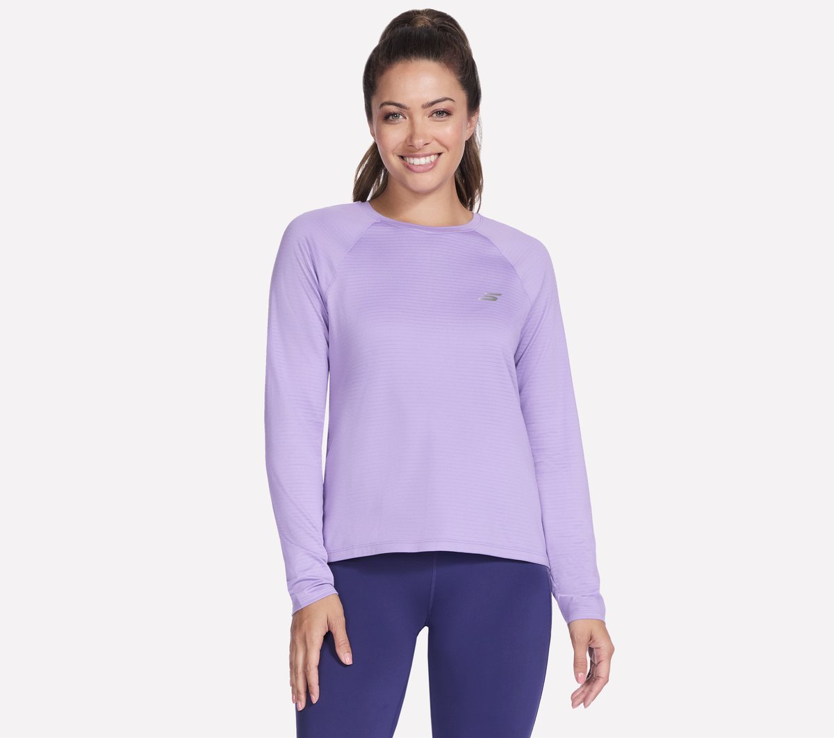 GO DRI Stride Long Sleeve Crew / Skechers Women