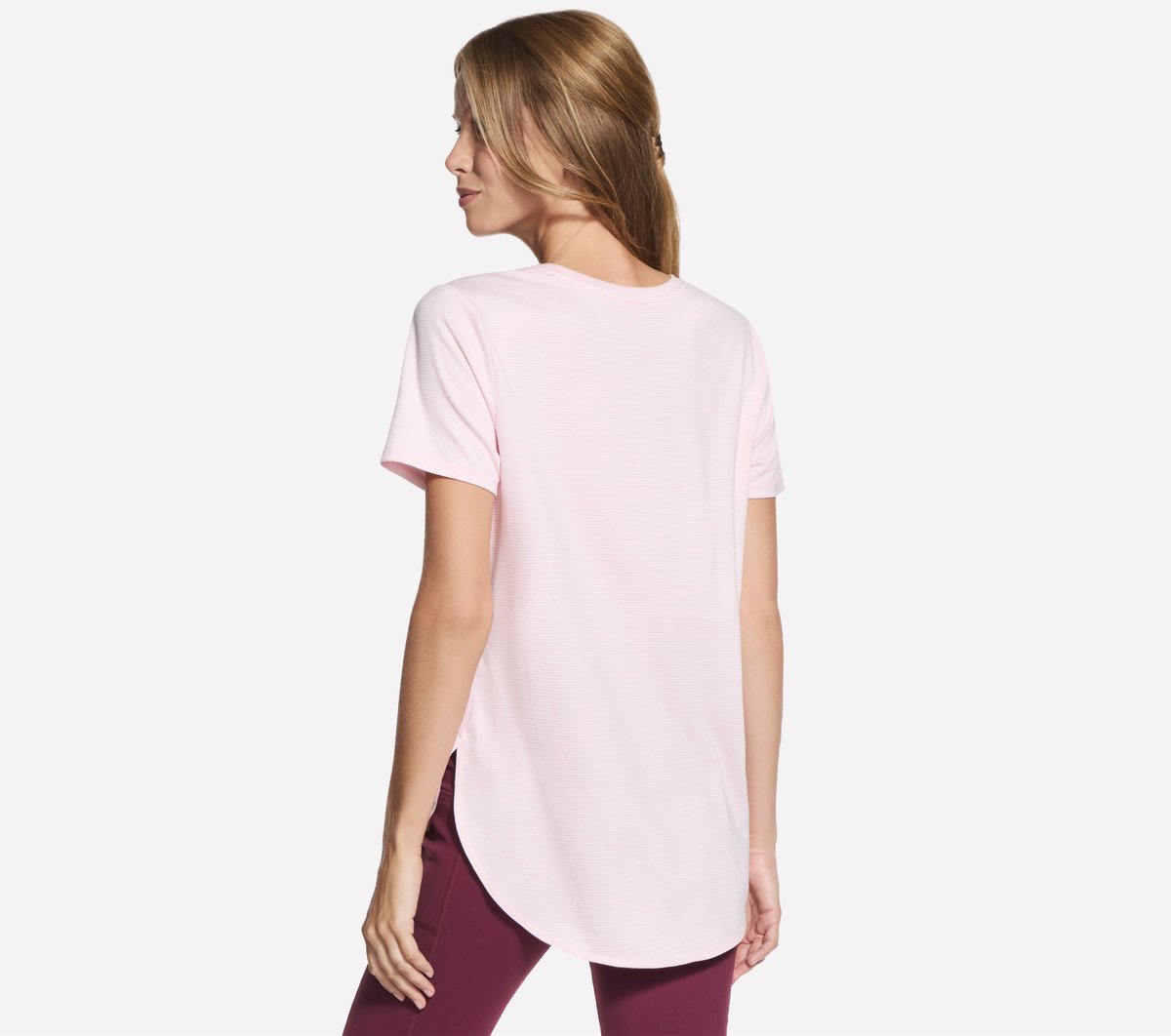 GO DRI Swift Stripe Tunic Tee / Skechers Women