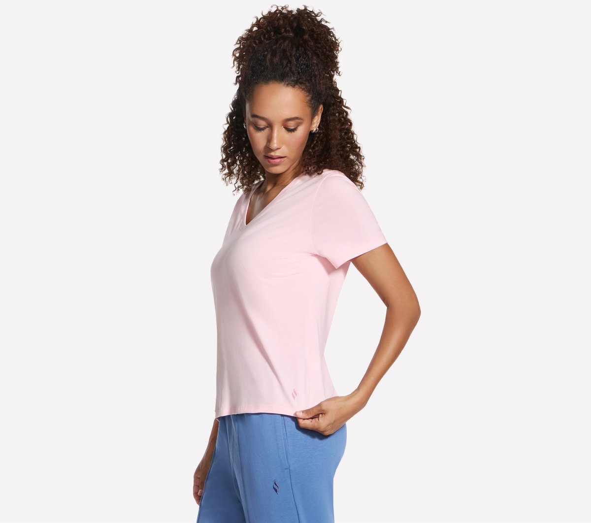 Pima V-Neck Tee / Skechers Women