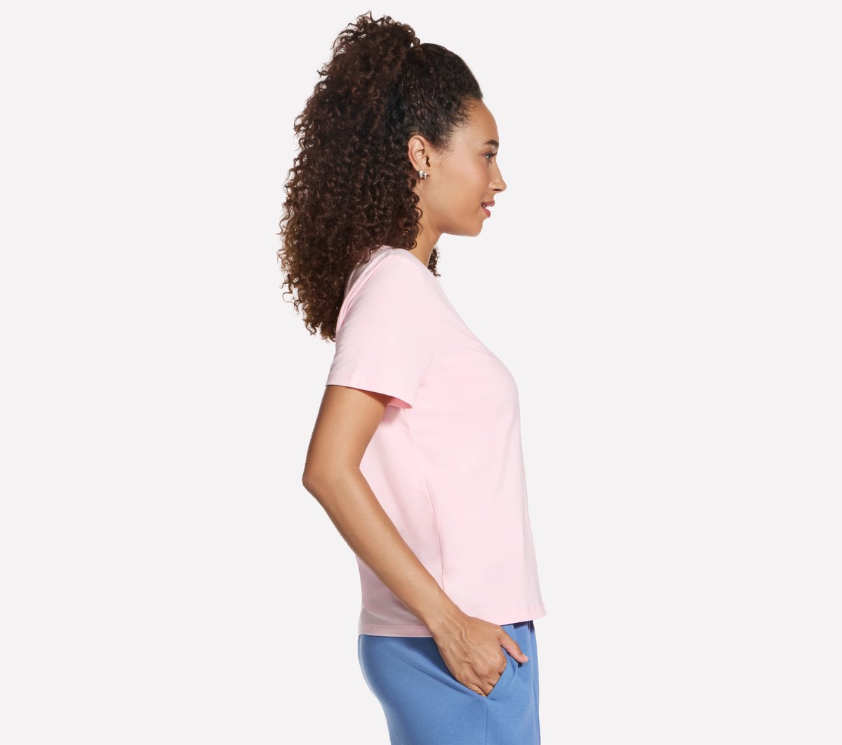 Pima V-Neck Tee / Skechers Women