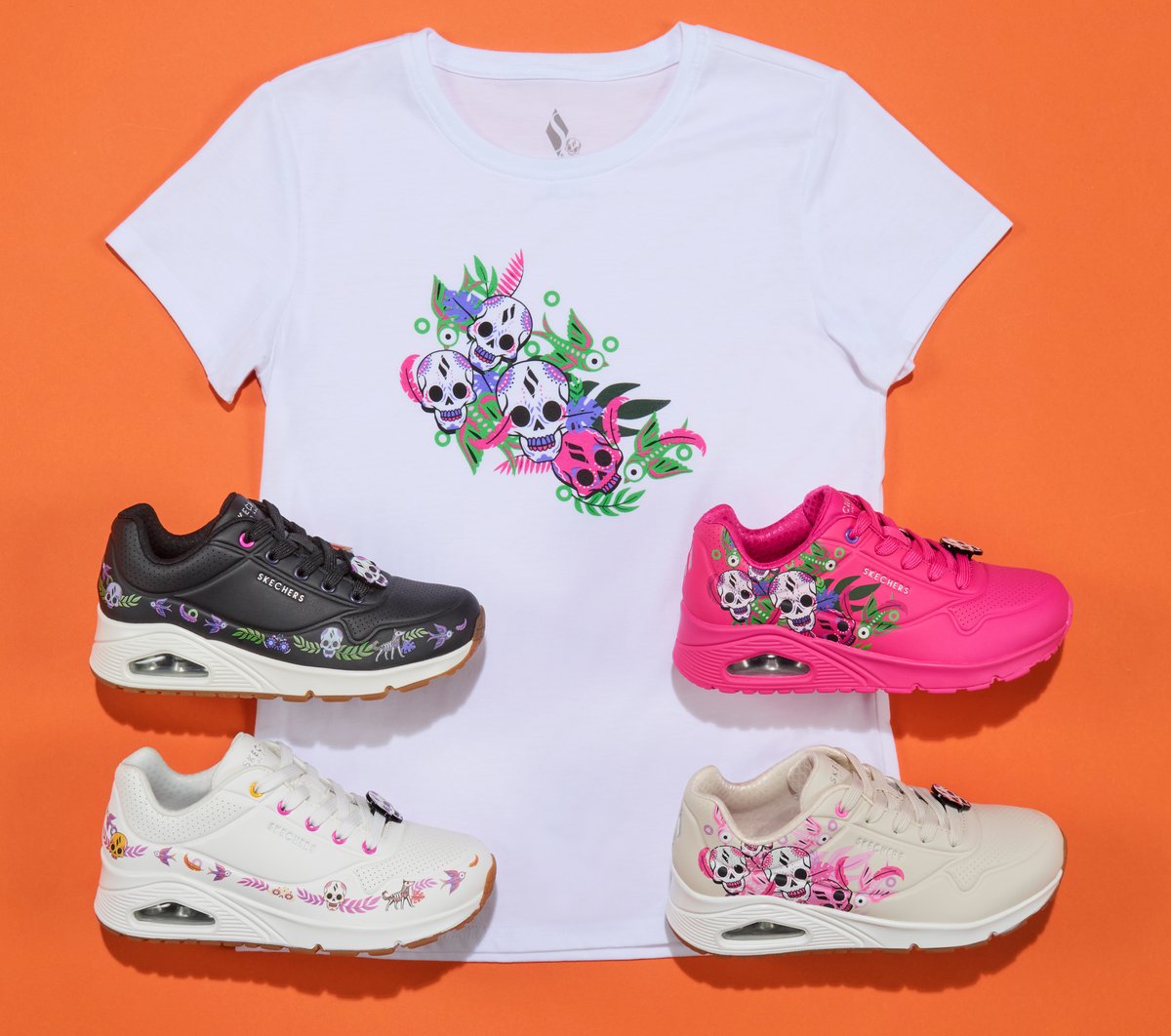 Colors of Life Tee / Skechers Women