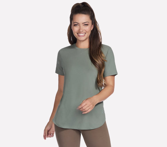 GO WALK Luxe Rib Tunic Tee / Skechers Women