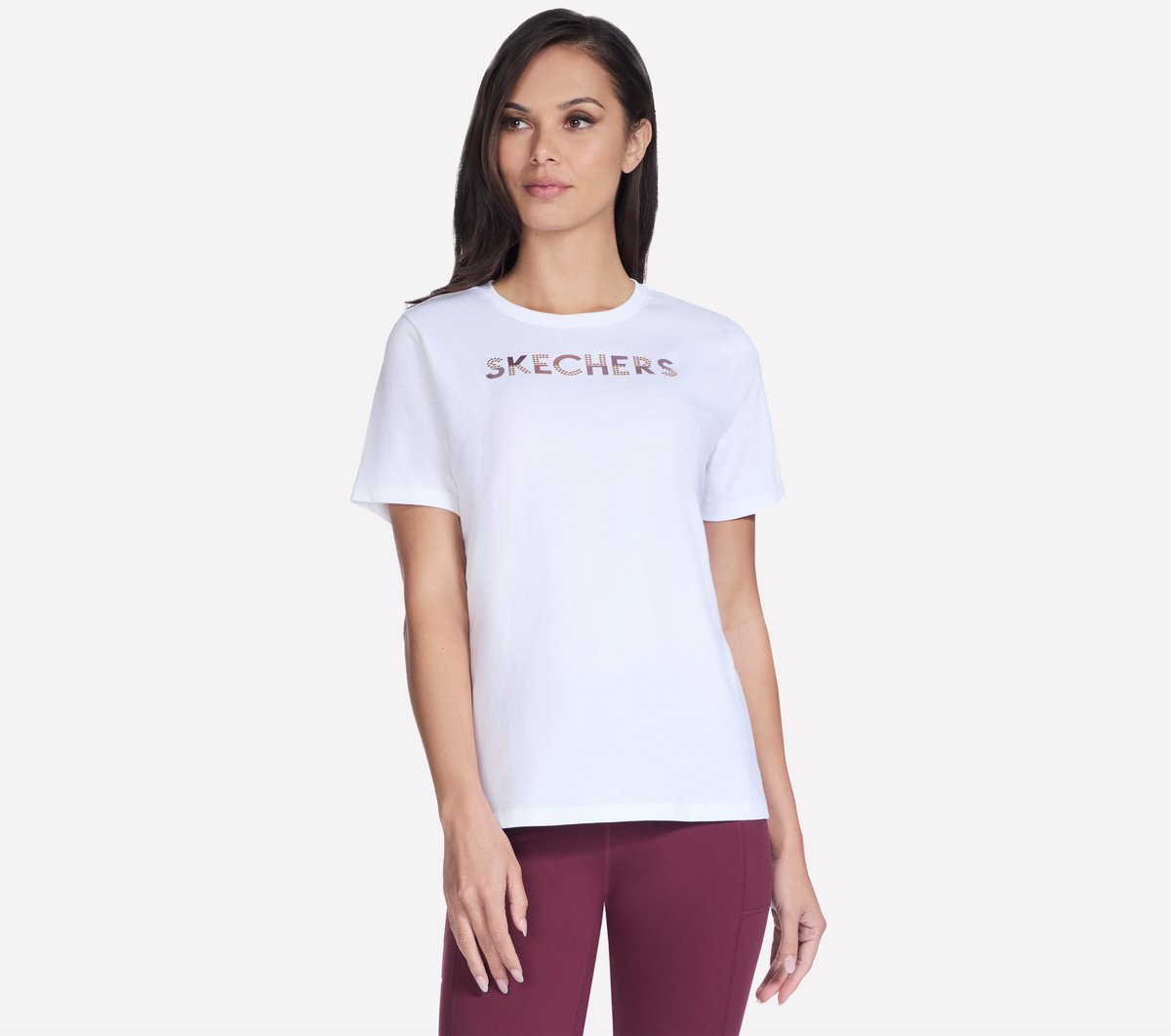 Dazzle Short Sleeve Tee / Skechers Women