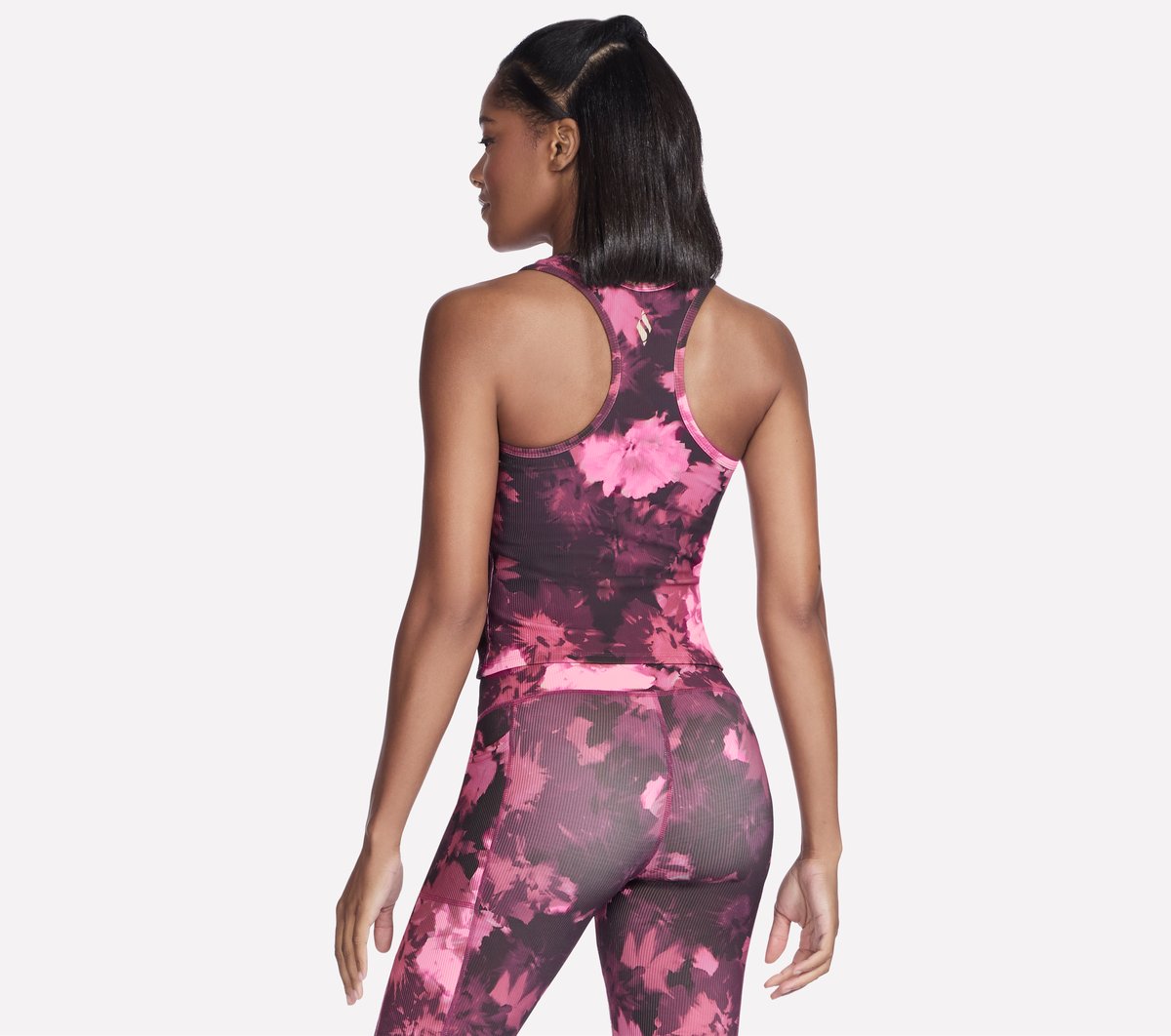GO FLEX RIB Inbloom V-Neck Tank / Skechers Women