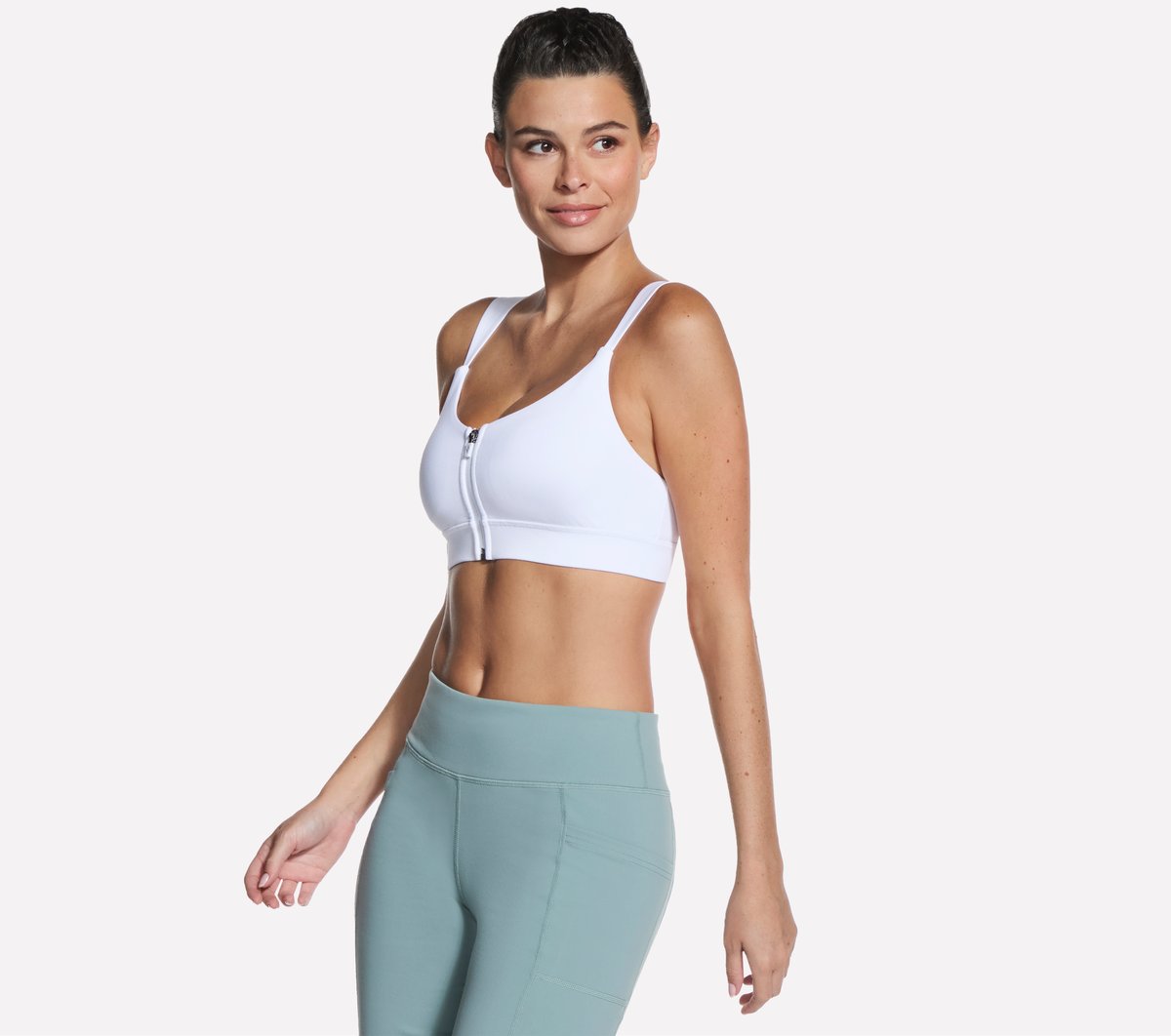 GO WALK Evolution Zip Front Bra / Skechers Women