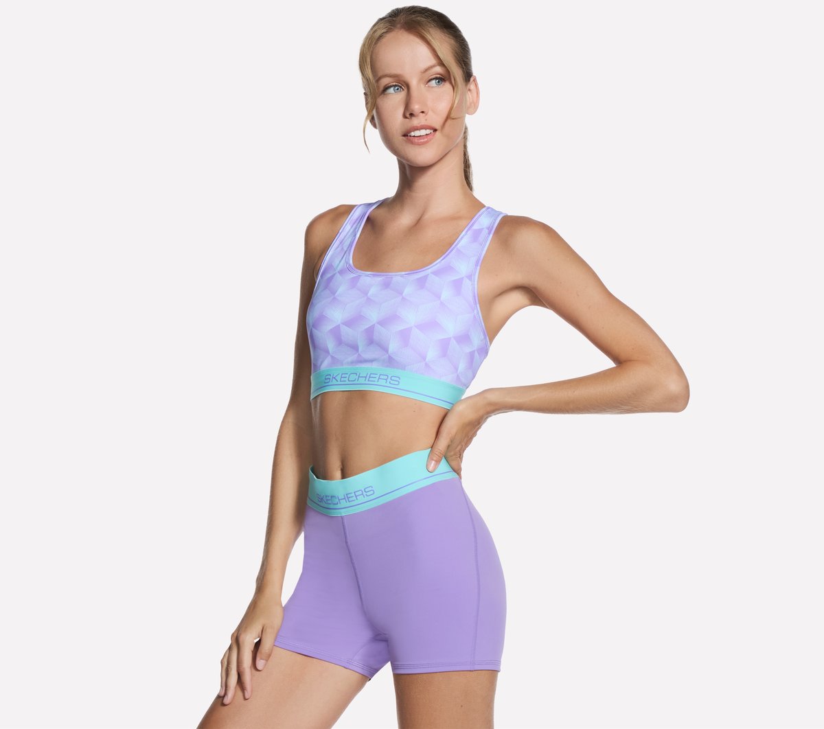 Printed Pace Bra / Skechers Women