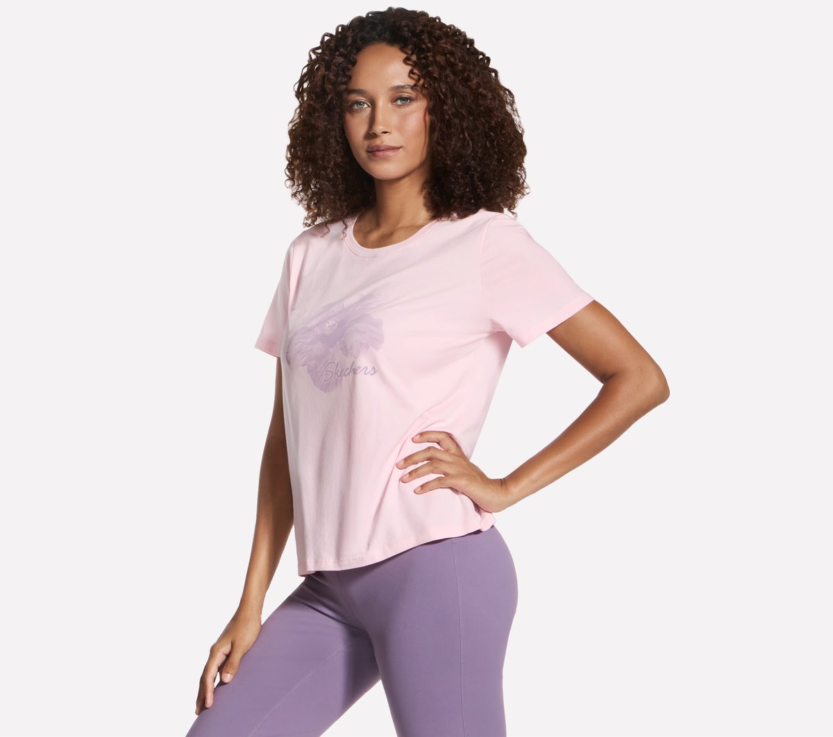 Hibiscus Short Sleeve Tee / Skechers Women
