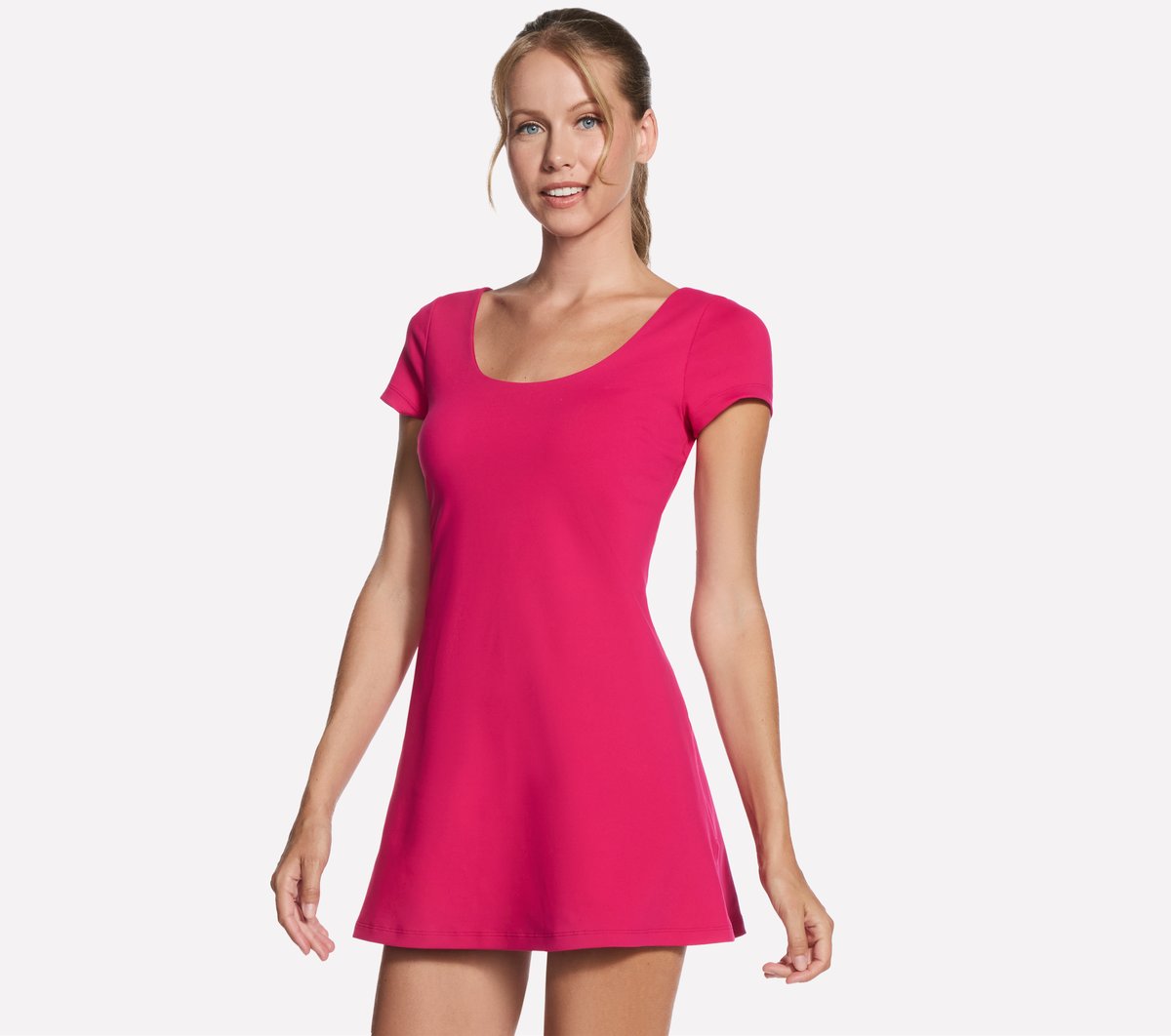 GO WALK Scoop Short Sleeve Dress / Skechers Women