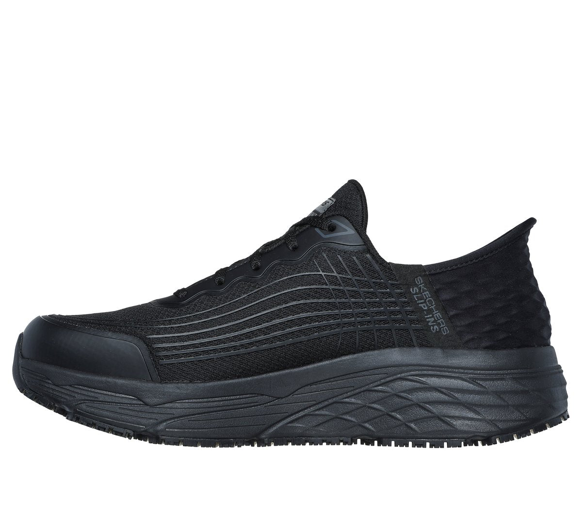 Slip-ins Work Slip-Resistant Relaxed Fit: Max Cushioning Elite - Remmal / Skechers Men