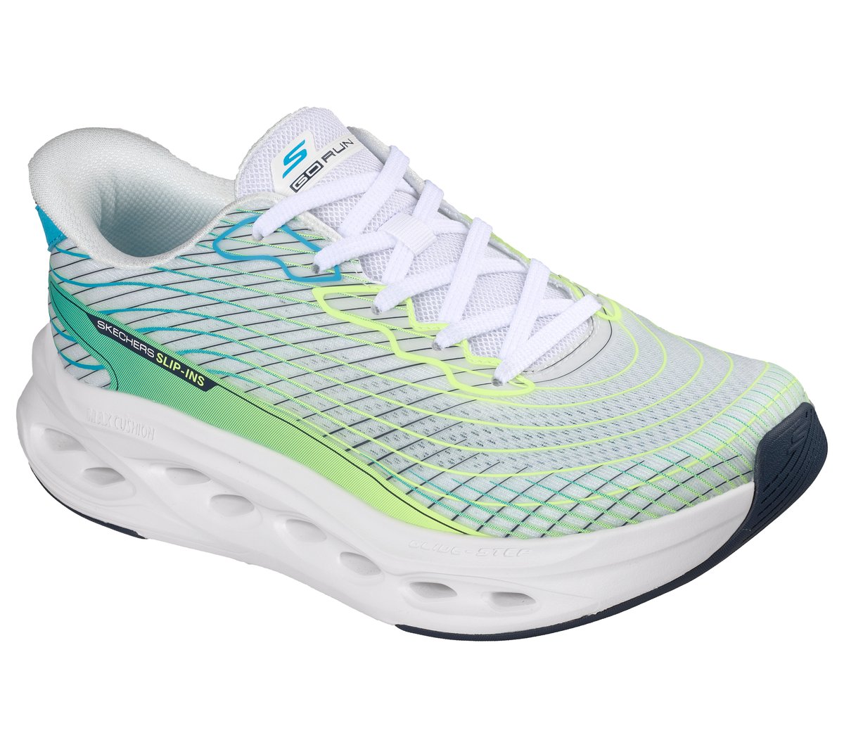 Slip-ins: Max Cushioning Glide-Step - Sapphire / Skechers Men