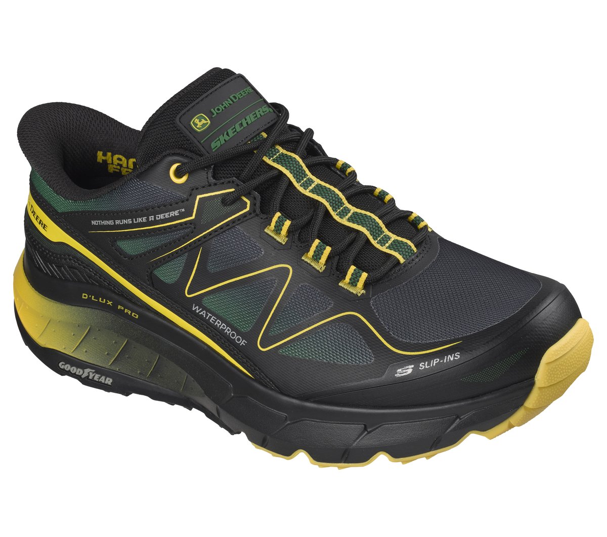 Slip-ins John Deere Waterproof Relaxed Fit: D'Lux Pro - Reel Cutting / Skechers Men