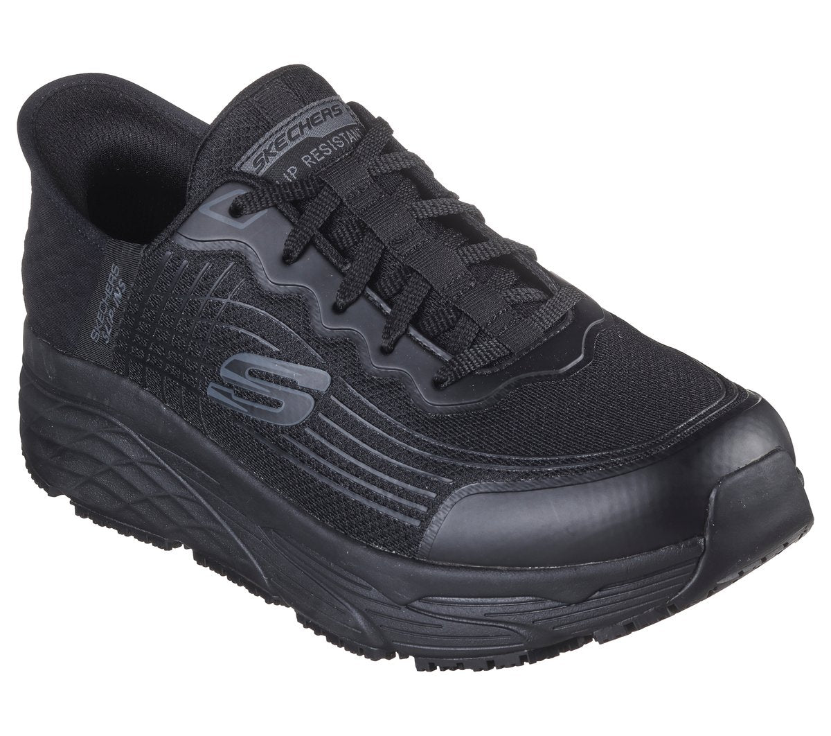 Slip-ins Work Slip-Resistant Relaxed Fit: Max Cushioning Elite - Remmal / Skechers Men