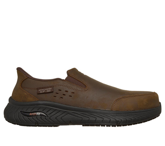 Slip-ins Work Slip-Resistant: Arch Fit Crosser / Skechers Men