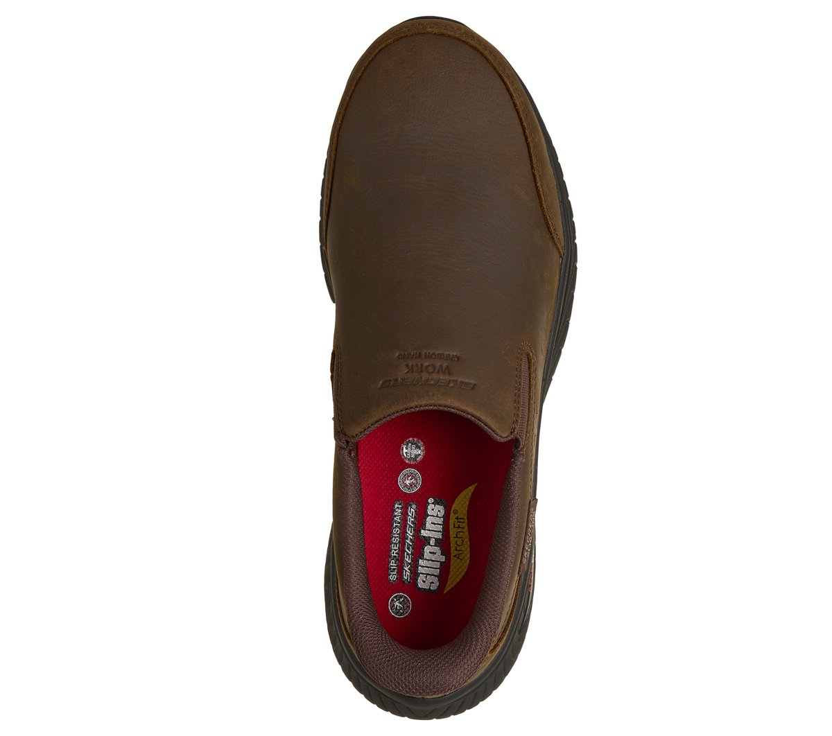 Slip-ins Work Slip-Resistant: Arch Fit Crosser / Skechers Men