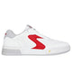 WHITE / RED