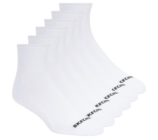 6 Pack Core Quarter Large Socks / Skechers Men|Clothing