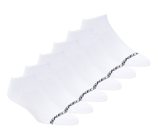 6 Pack Men's Cotton No Show Socks / Skechers Men|Clothing
