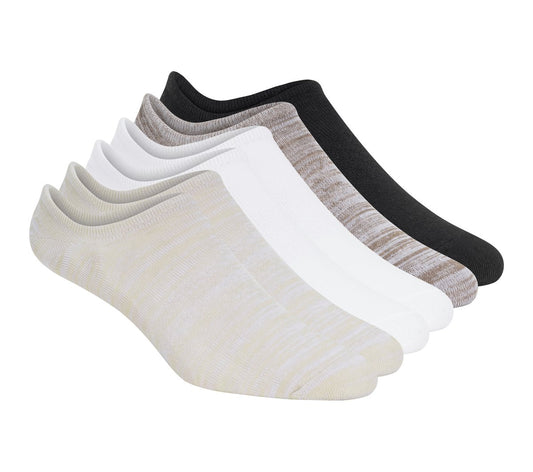 6 Pack Men's Sneaker Liner Socks / Skechers Men|Clothing