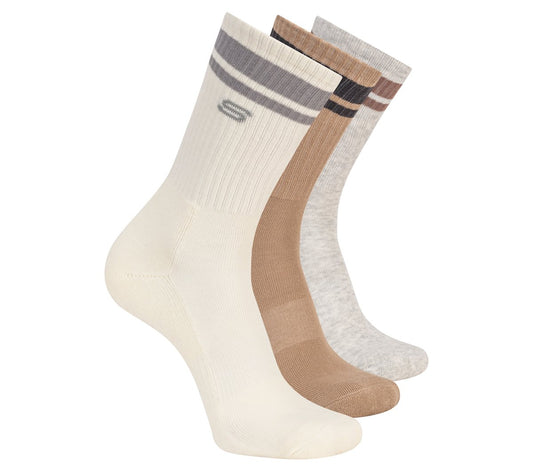 3 Pack Men's Lifestyle Crew Socks / Skechers Men|Clothing