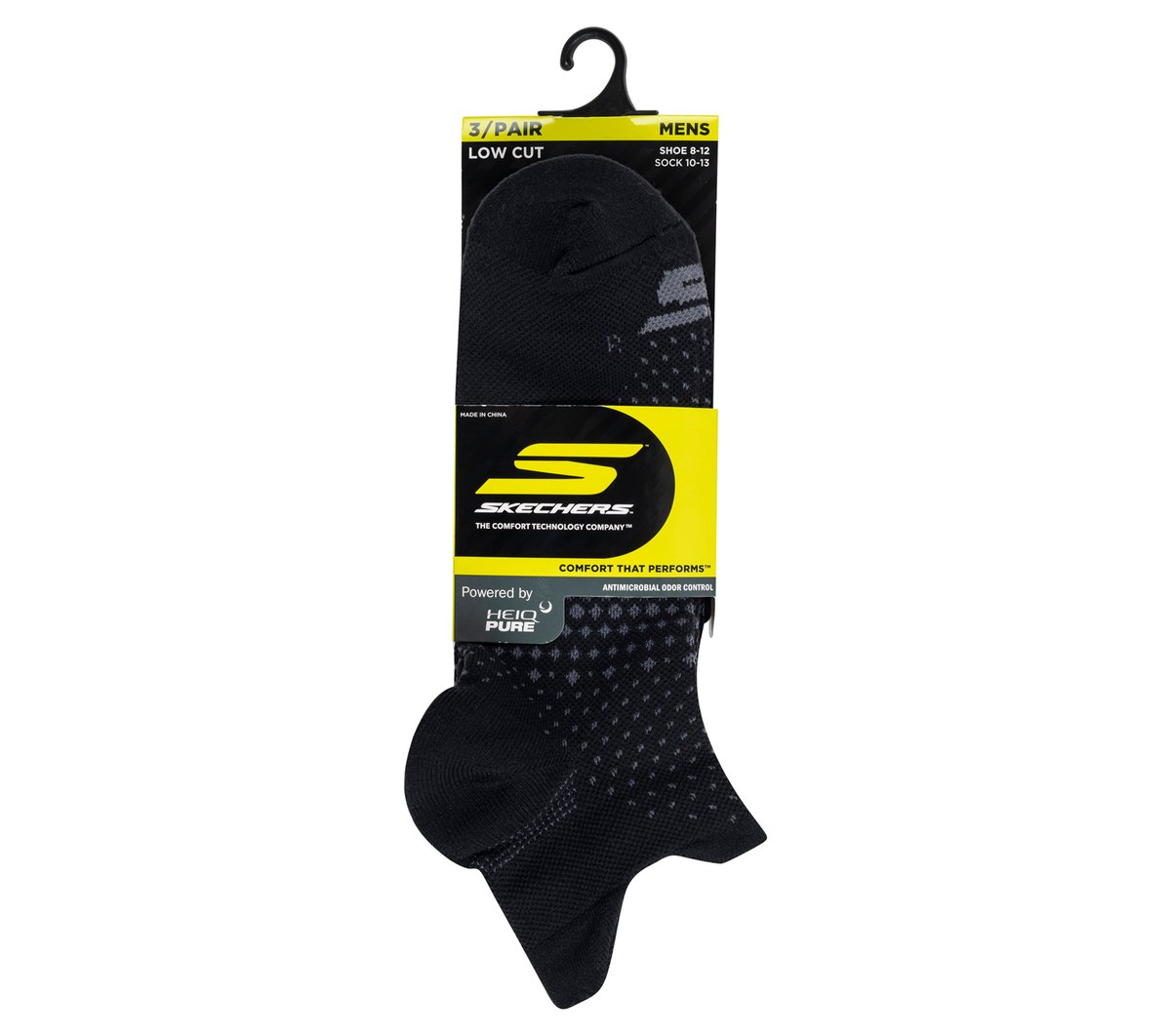 3 Pack Men's Low Cut Socks / Skechers Men|Clothing