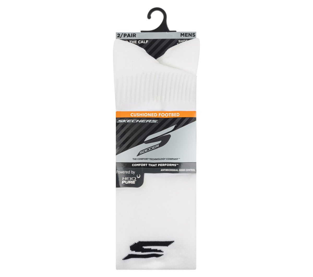 2 Pack Men's Performance Soccer Over The Knee Socks / Skechers Men|Clothing