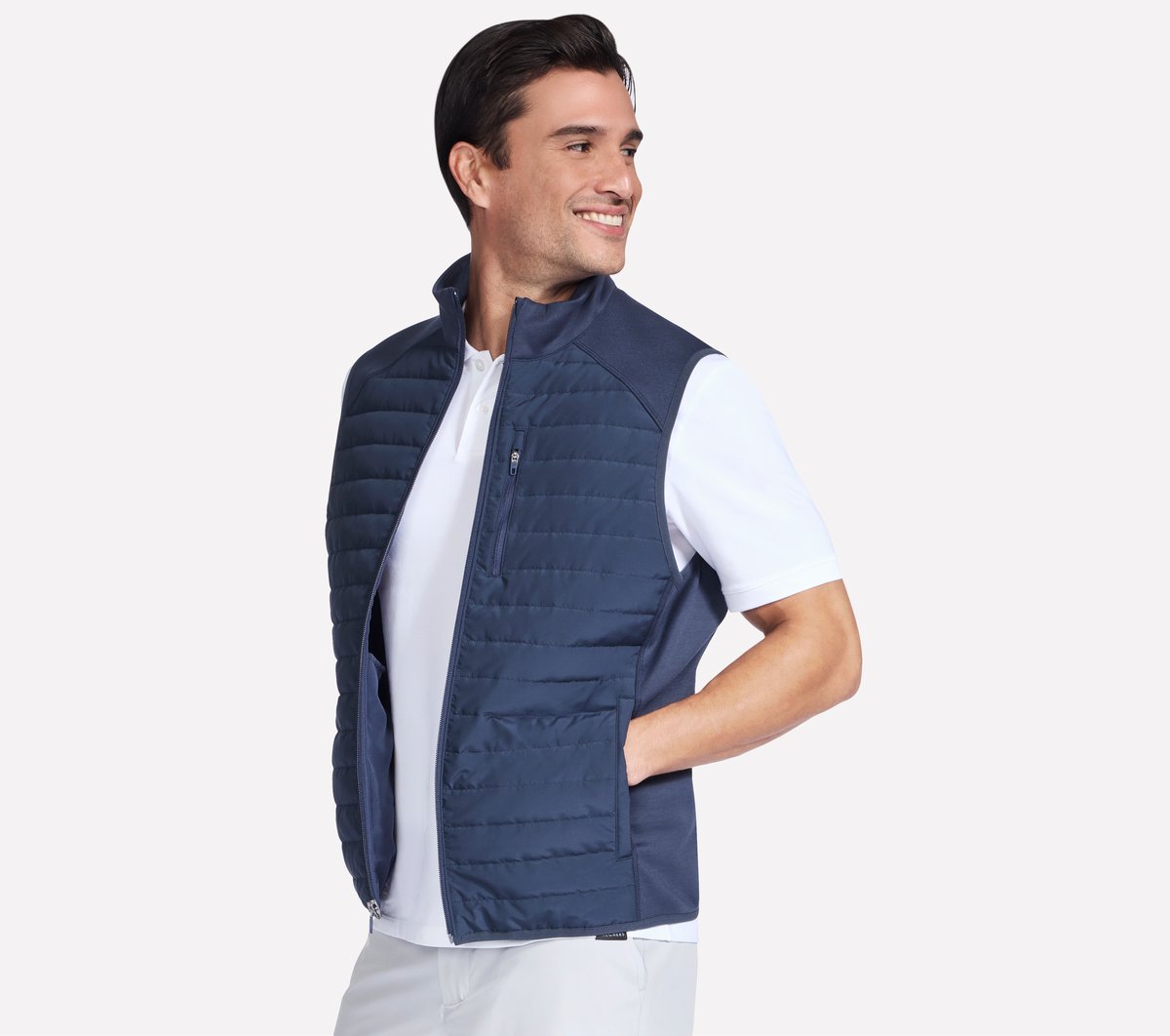 GO SHIELD Cozy Fit Hybrid Vest / Skechers Men