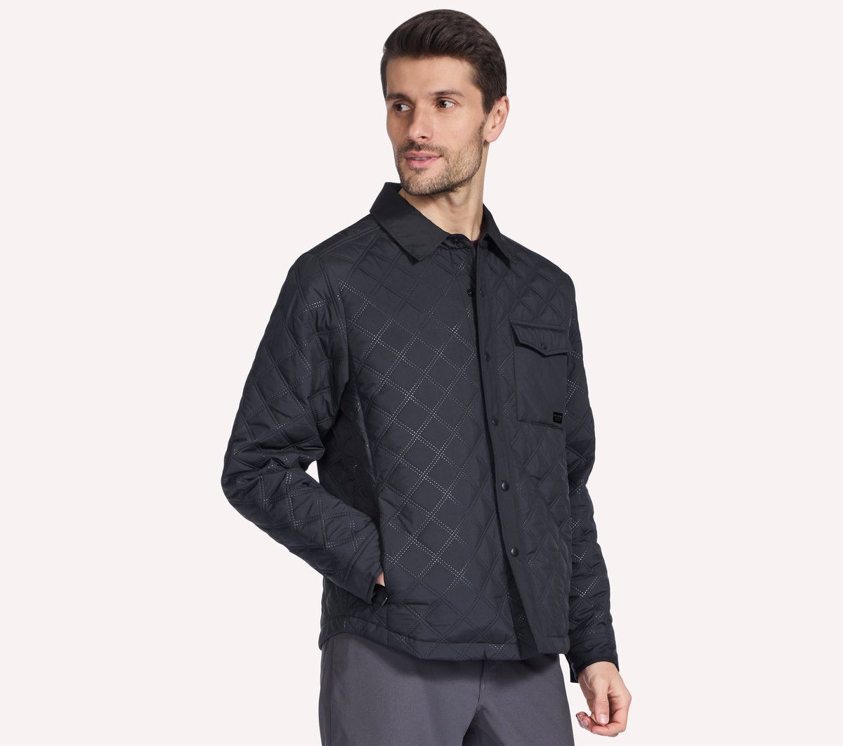 GO SHIELD Cozy Fit Altitude Bonded Jacket / Skechers Men