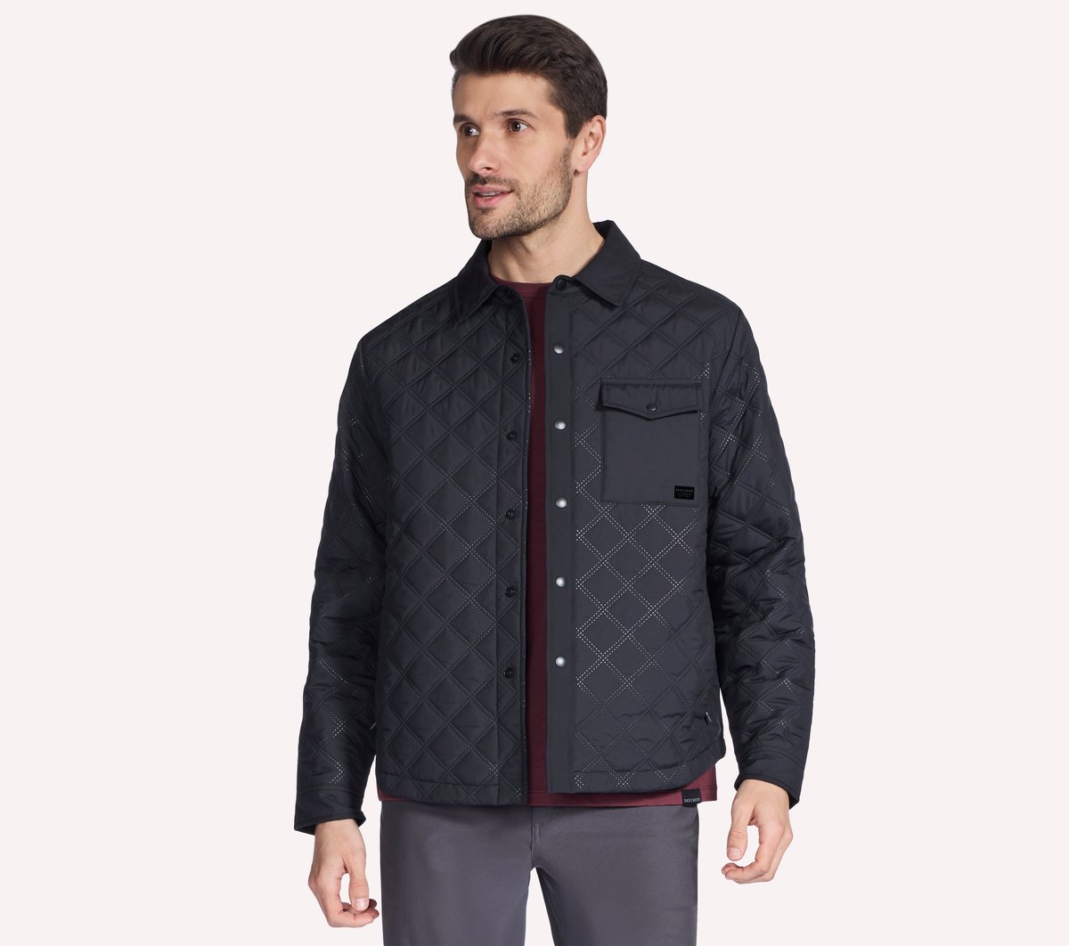 GO SHIELD Cozy Fit Altitude Bonded Jacket / Skechers Men