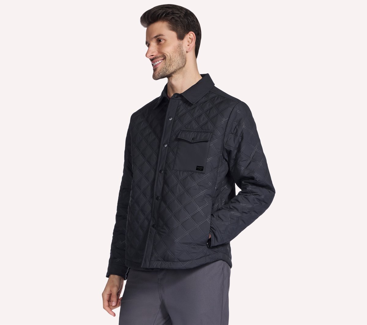 GO SHIELD Cozy Fit Altitude Bonded Jacket / Skechers Men
