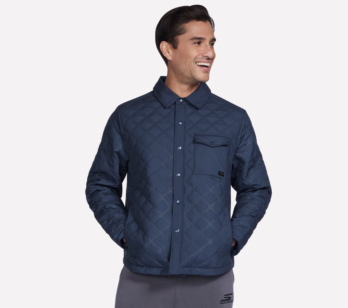 GO SHIELD Cozy Fit Altitude Bonded Jacket / Skechers Men