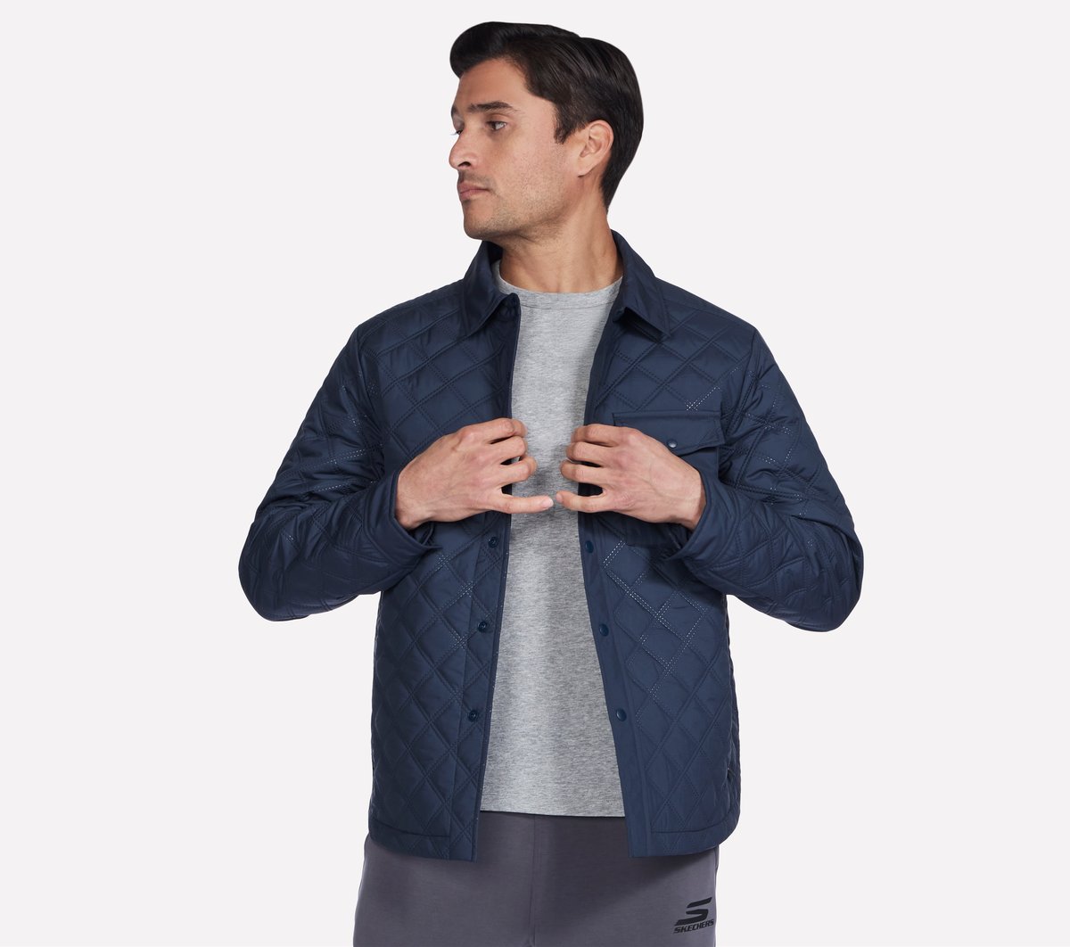 GO SHIELD Cozy Fit Altitude Bonded Jacket / Skechers Men