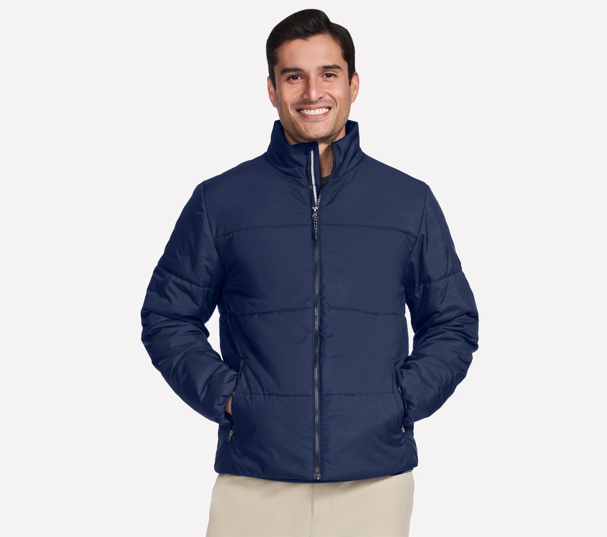 GO SHIELD Cozy Fit Traverse Down Jacket / Skechers Men