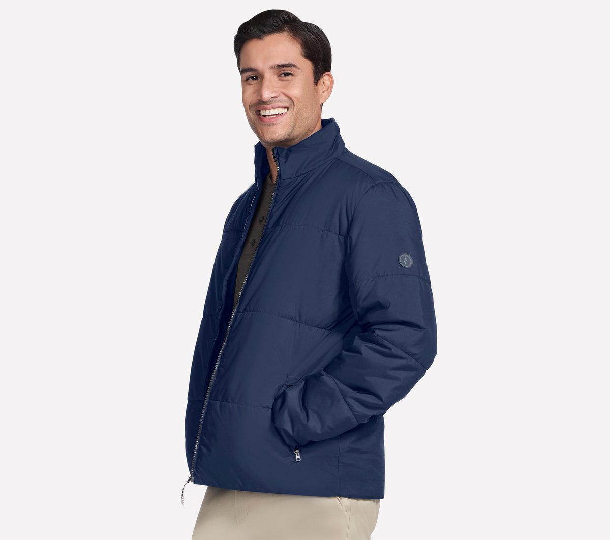 GO SHIELD Cozy Fit Traverse Down Jacket / Skechers Men