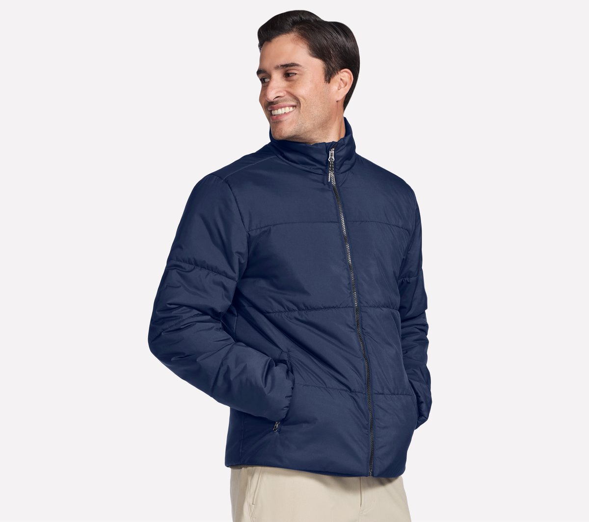 GO SHIELD Cozy Fit Traverse Down Jacket / Skechers Men