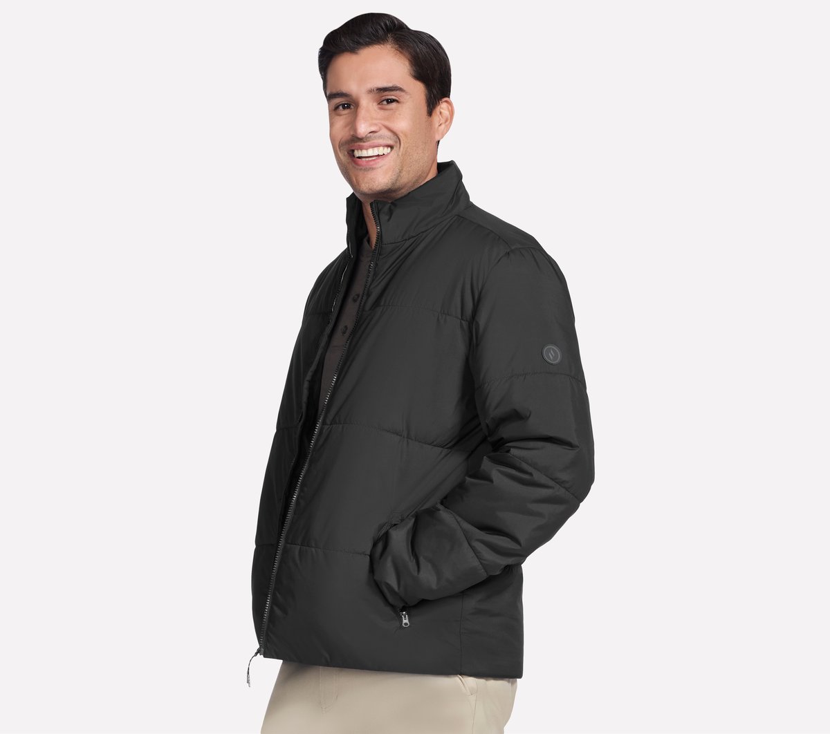 GO SHIELD Cozy Fit Traverse Down Jacket / Skechers Men