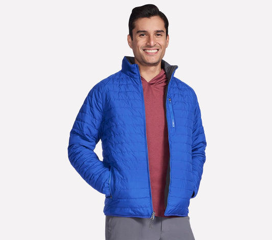 GO SHIELD Cozy Fit Altitude Reversible Jacket / Skechers Men