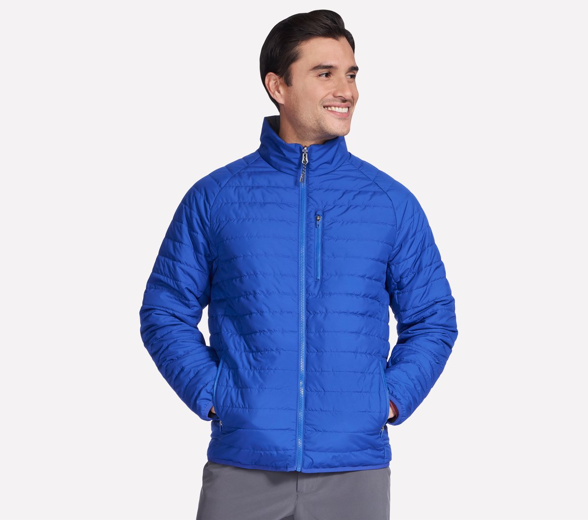 GO SHIELD Cozy Fit Altitude Reversible Jacket / Skechers Men