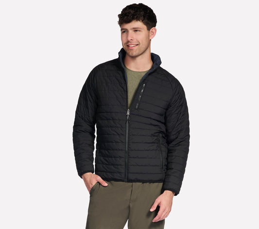 GO SHIELD Cozy Fit Altitude Reversible Jacket / Skechers Men