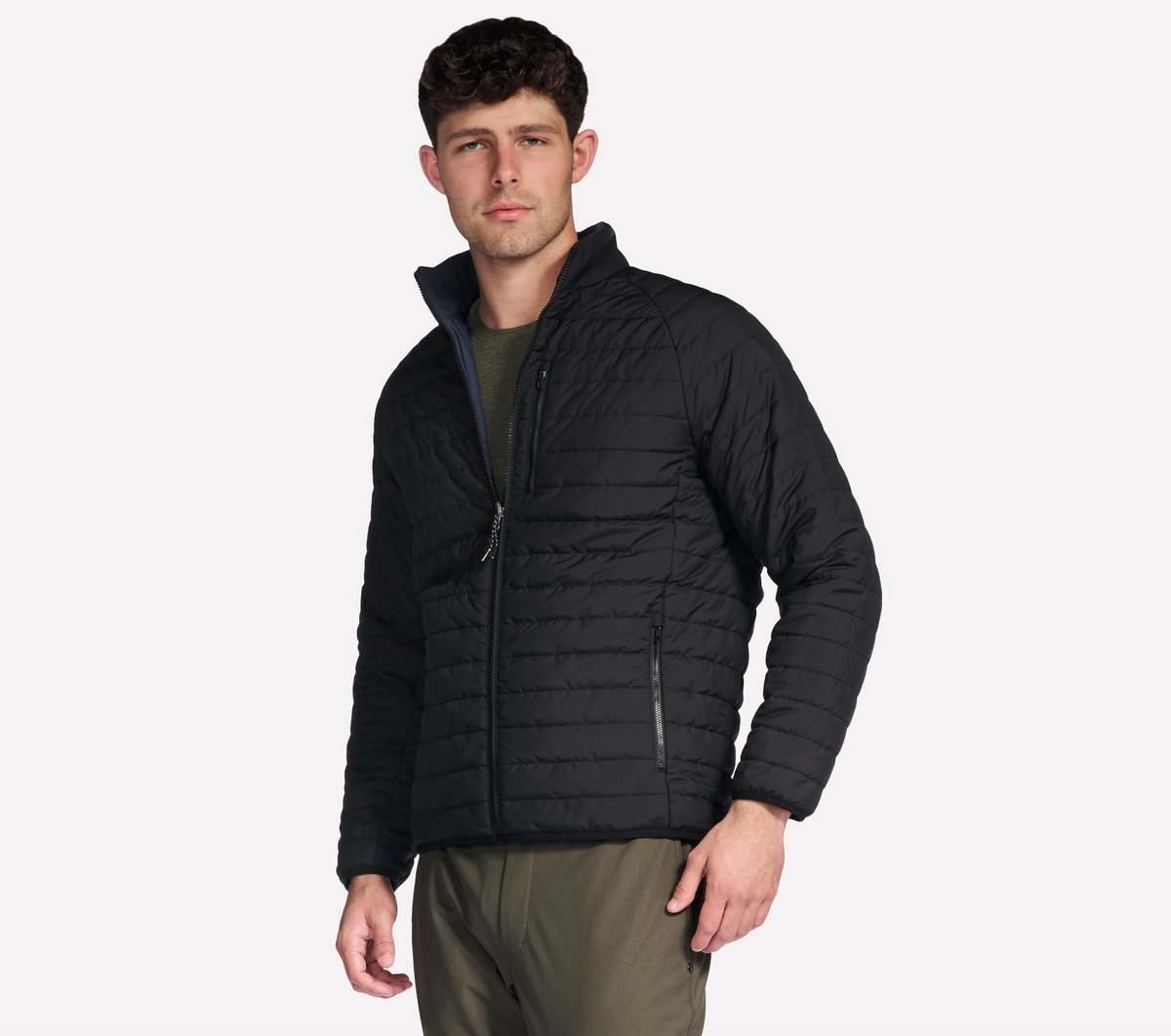 GO SHIELD Cozy Fit Altitude Reversible Jacket / Skechers Men