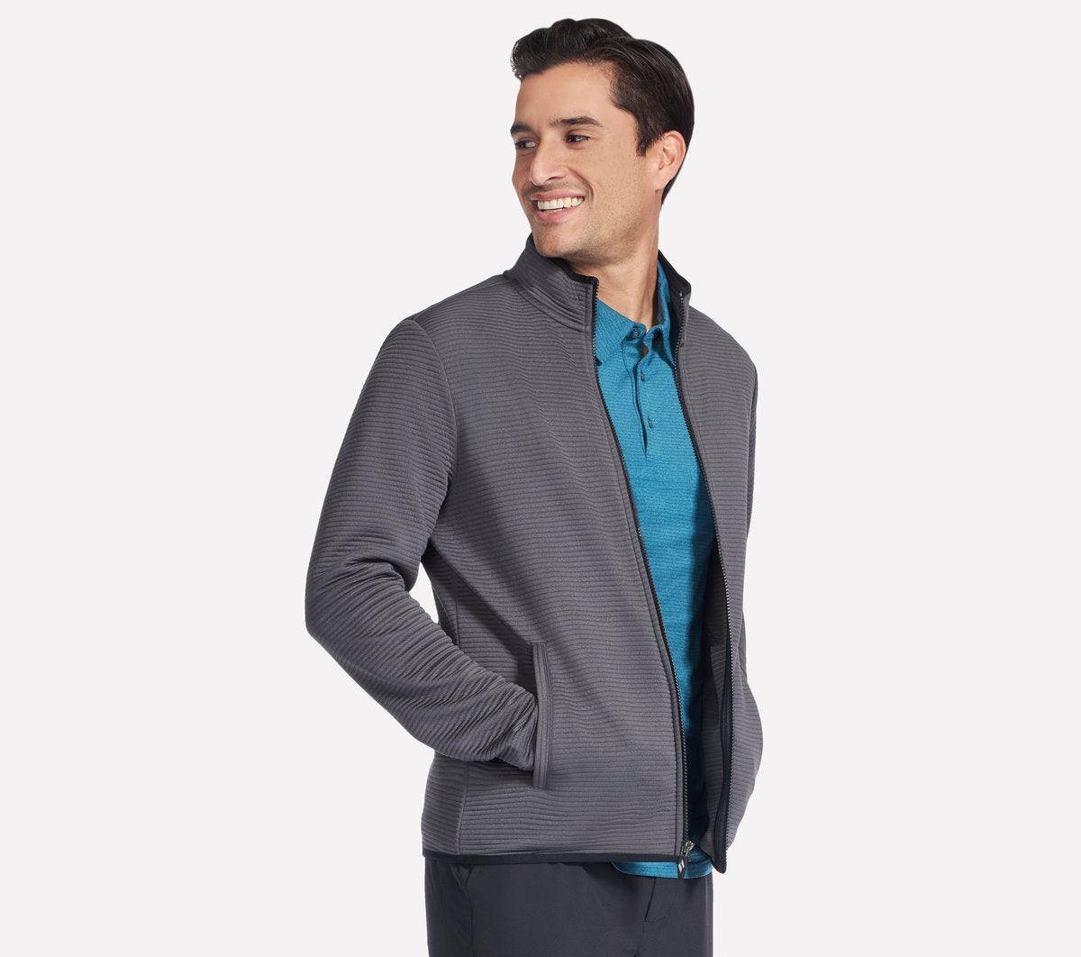 The Hoodless Hoodie Ottoman Jacket / Skechers Men