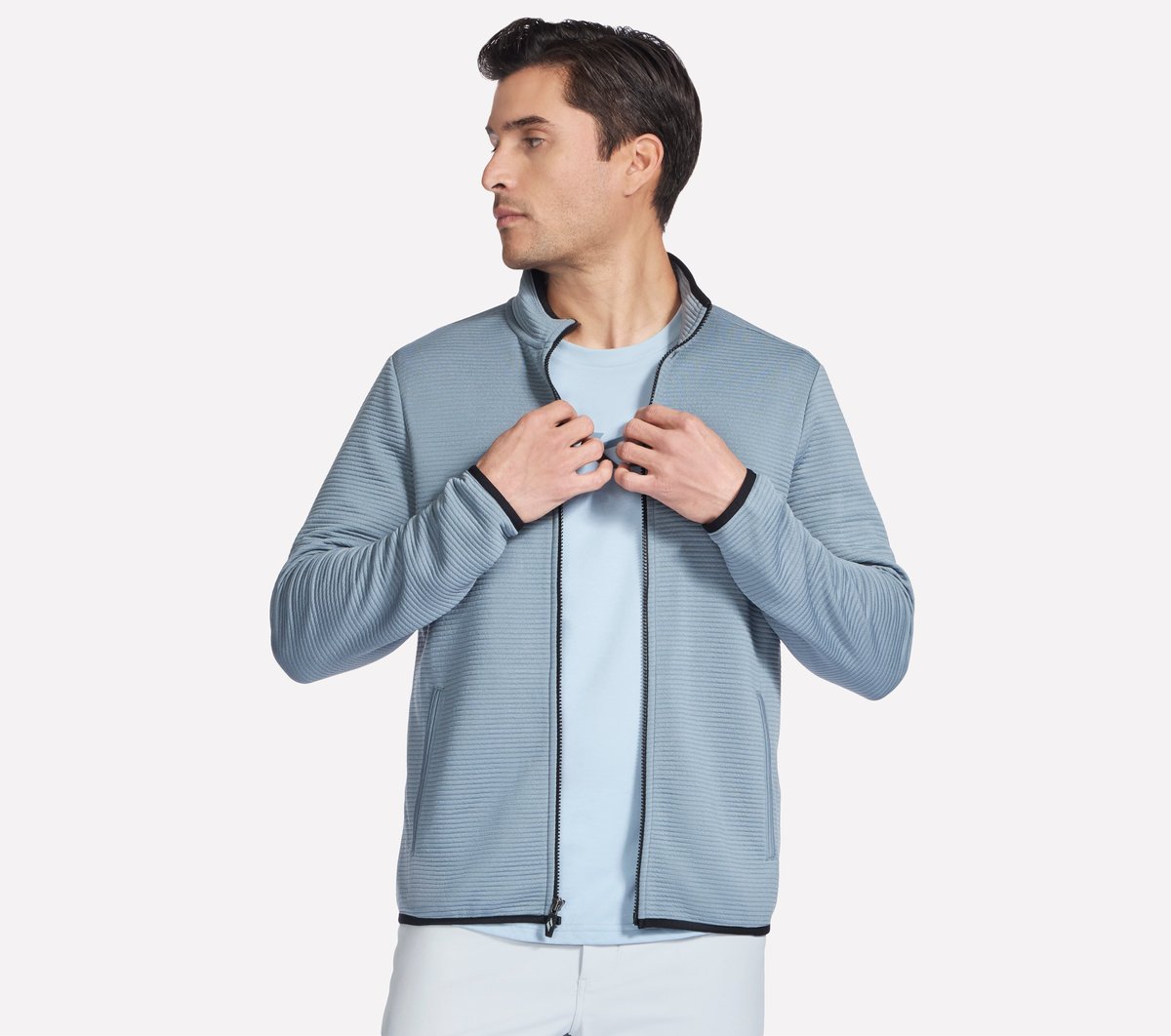 The Hoodless Hoodie Ottoman Jacket / Skechers Men