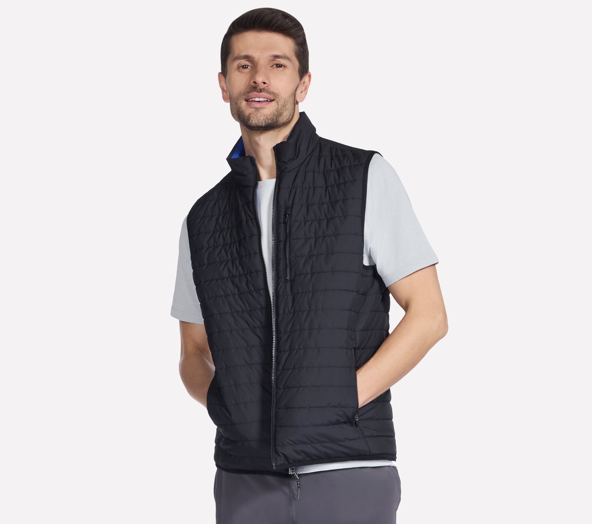 GO SHIELD Cozy Fit Altitude Reversible Vest / Skechers Men