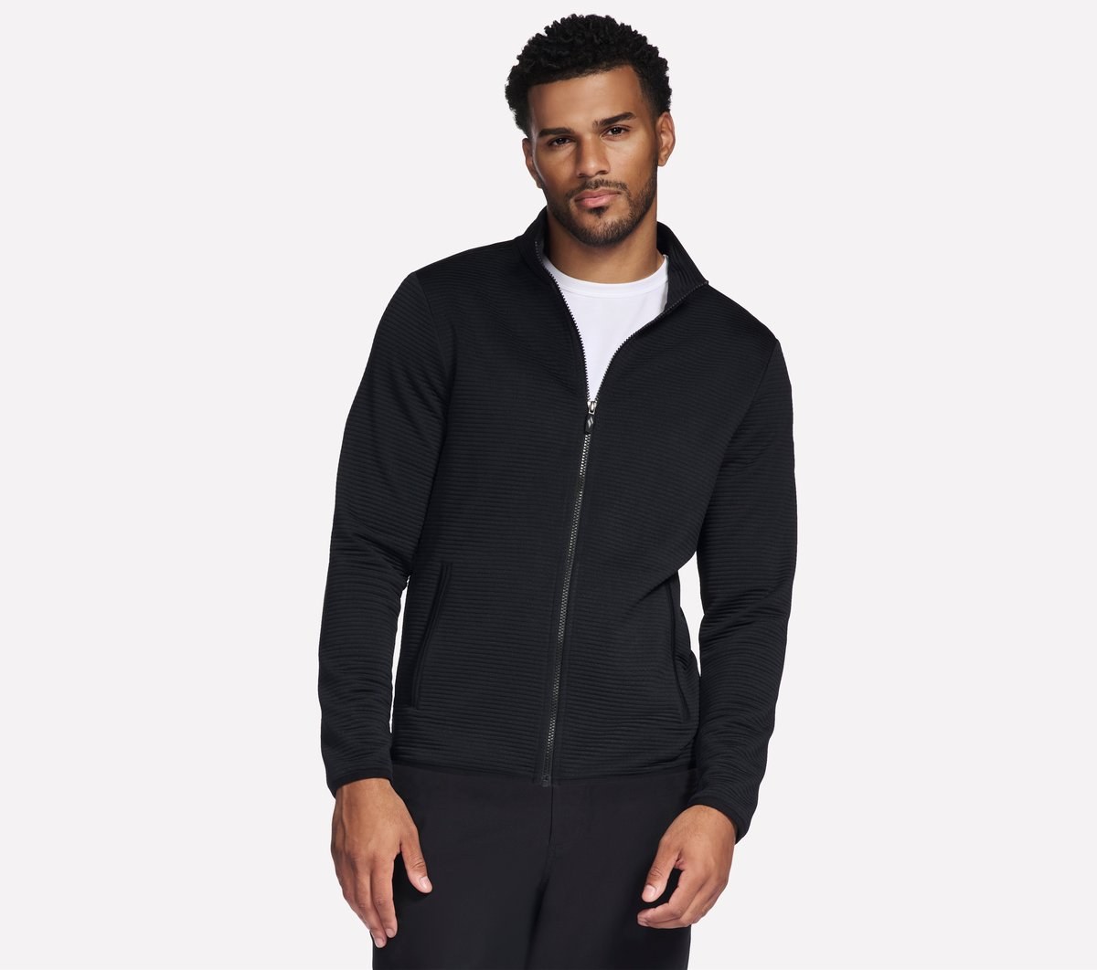 The Hoodless Hoodie Ottoman Jacket / Skechers Men