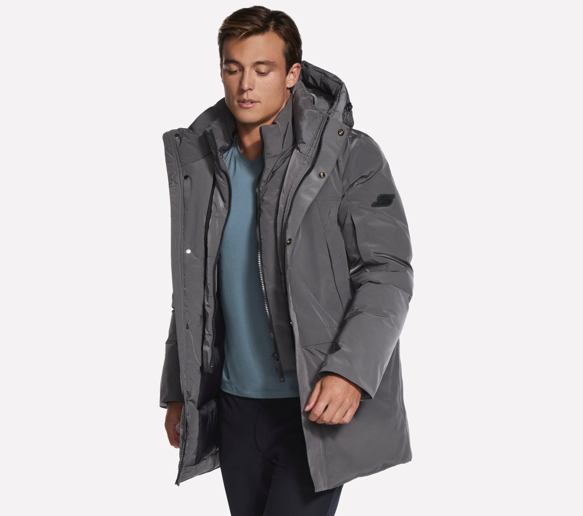 Non-Quilted Parka / Skechers Men