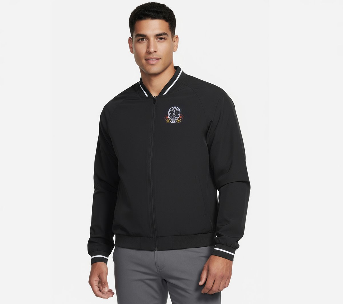 Dia de Muertos Bomber Jacket / Skechers Men