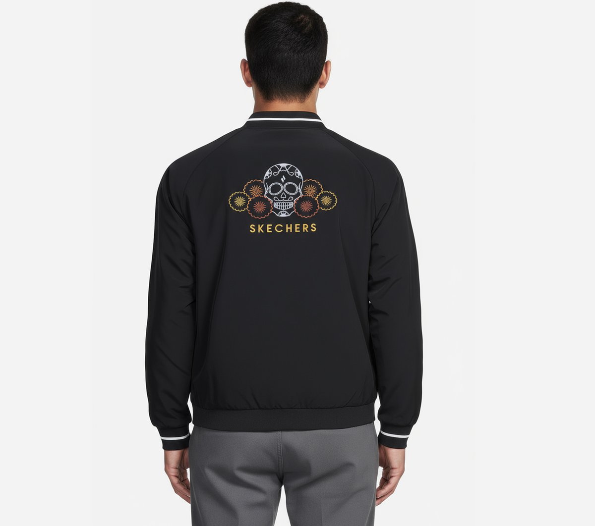 Dia de Muertos Bomber Jacket / Skechers Men